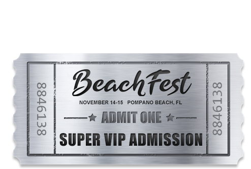 BeachFest Super VIP Ticket